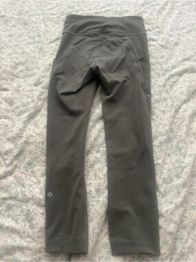 Lululemon Invigorate Leggings in Grey Sage